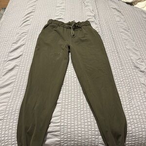 Lululemon Athletica Olive Joggers